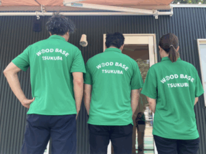 つくば市の株式会社FLAGUP 伐採木受入れ施設　WOOD BASE TSUKUBA-ユニフォーム